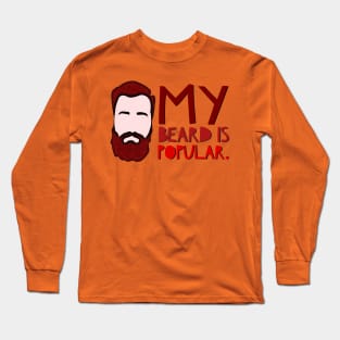 Popular Beard Long Sleeve T-Shirt